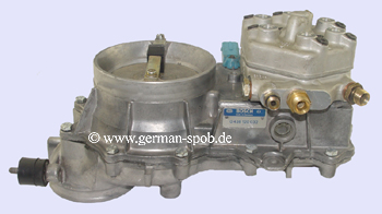 0438100084 & 0438120032 <br></b> Brandstof verdeler Bosch  & Luchtstroommeter <br></b> Mercedes M110 280 SE W123 W116 R107 C107 W460 <br></b> geregenereerd