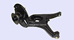 CONTROL ARM V8 | REAR AXLE RIGHT, W116, R107, W126, REGENERATED